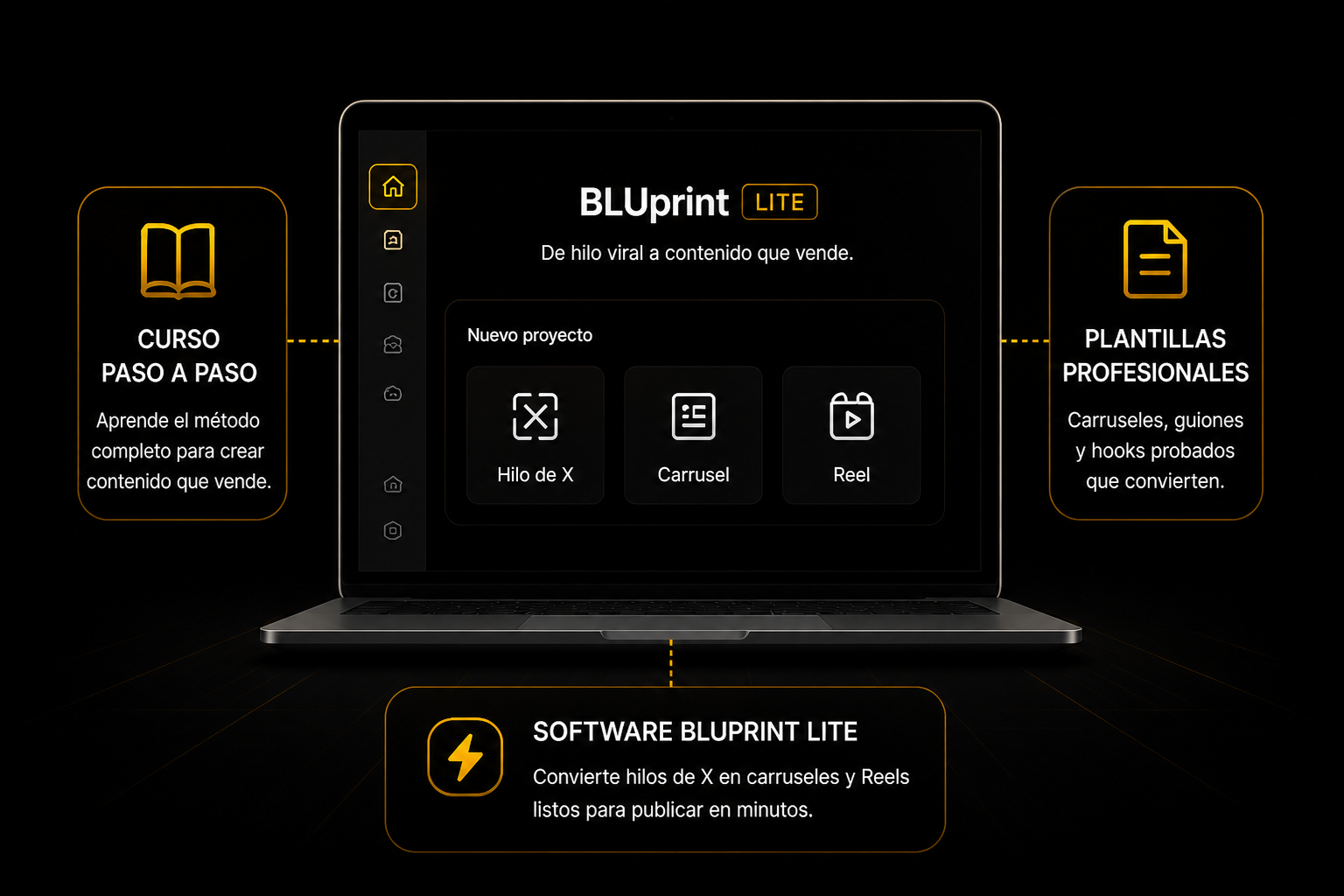 BLUprint Lite con curso, plantillas y software conectados