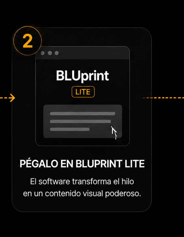 Paso 2: pégalo en BLUprint Lite